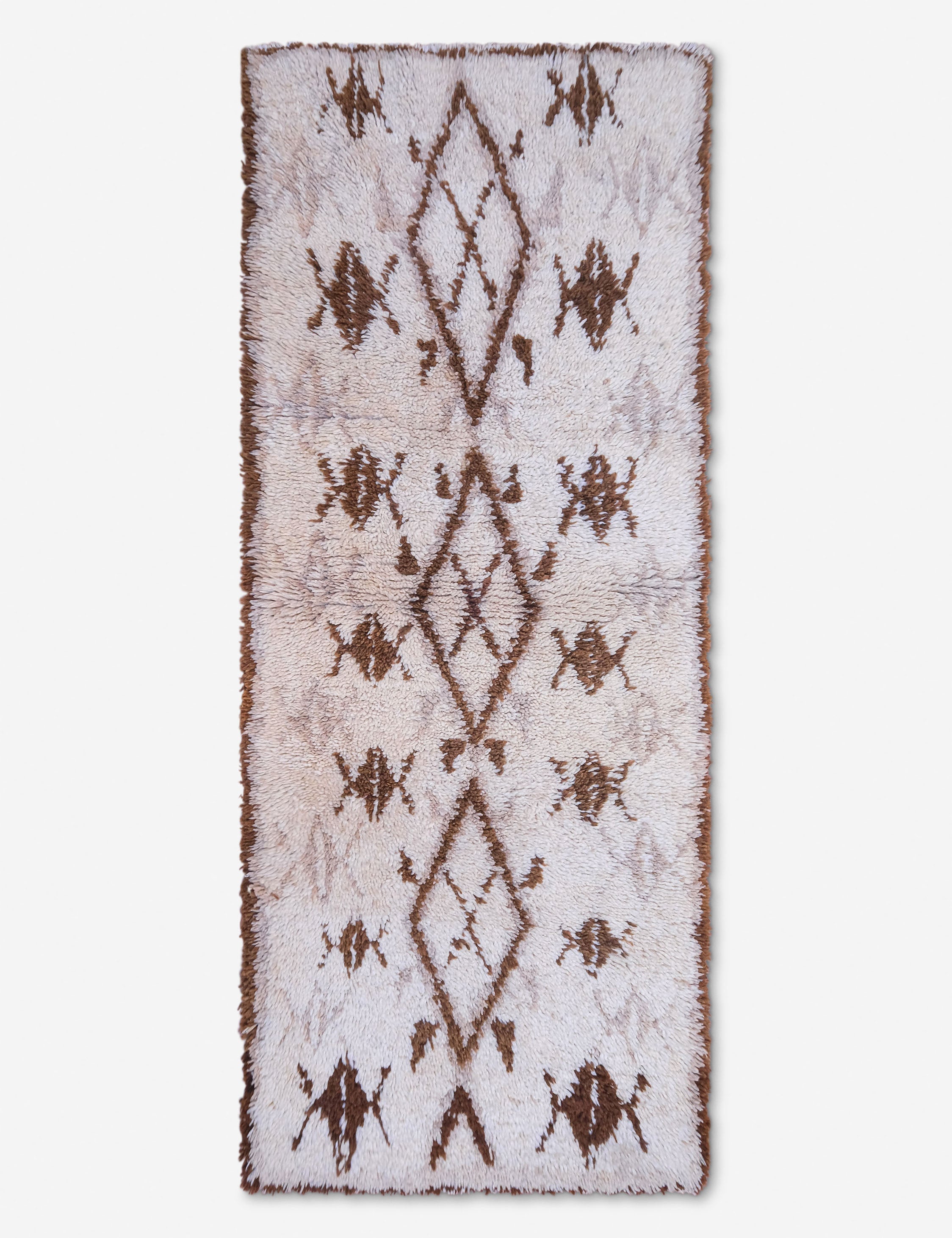 Vintage Moroccan Runner Rug no. 12, 2'4in x 6'