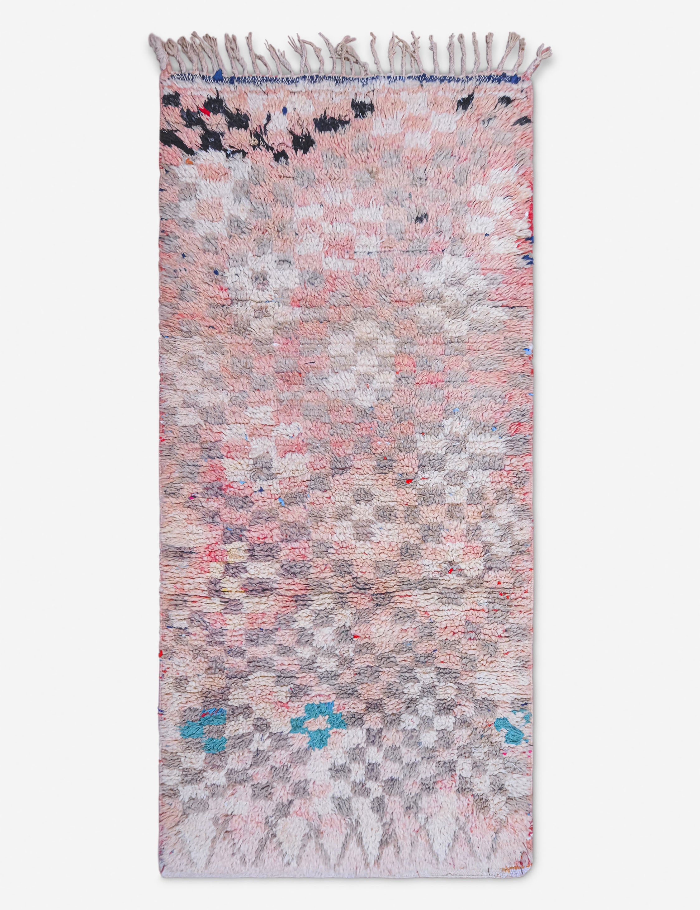 Vintage Moroccan Runner Rug no. 13, 3' x 6'4in
