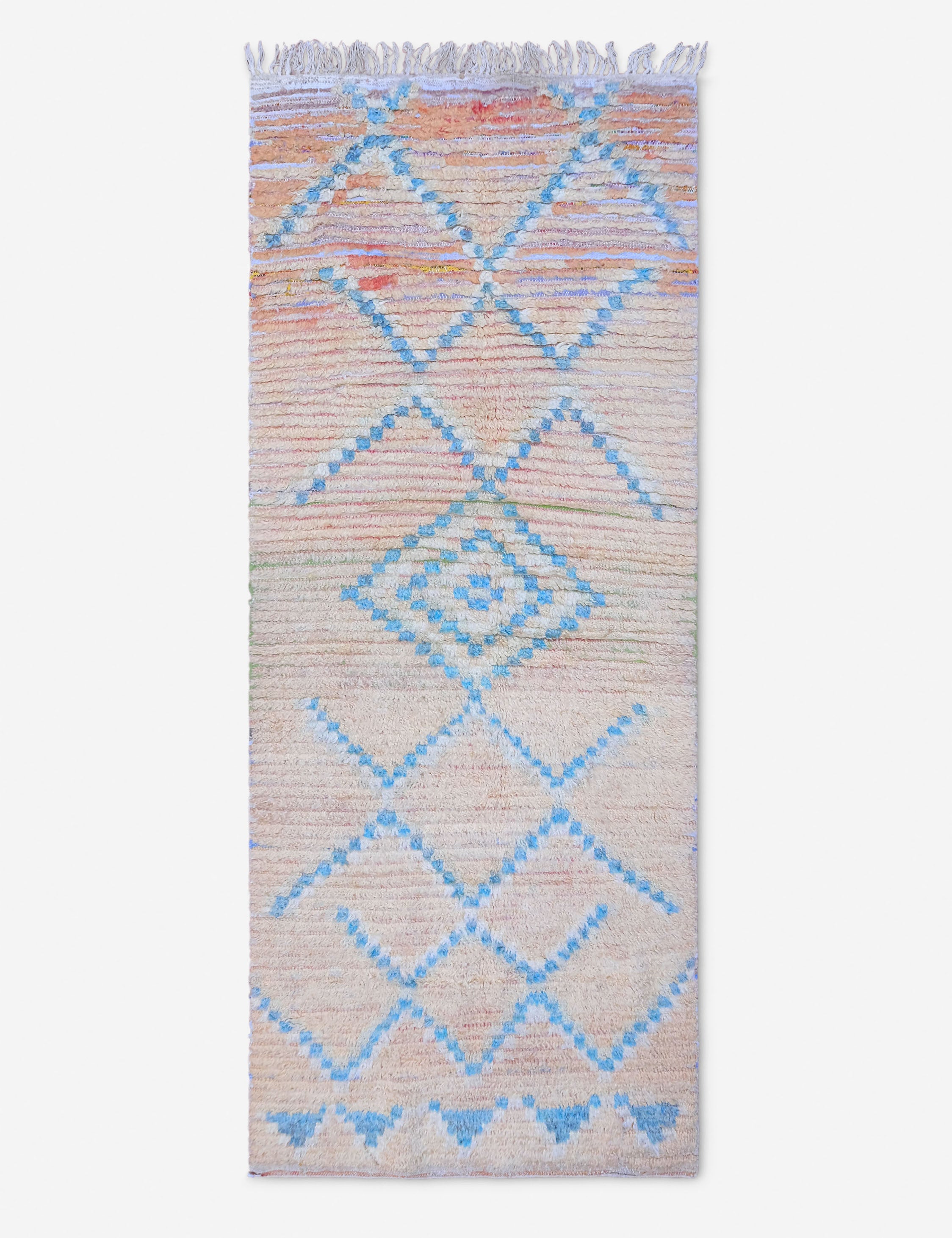 Vintage Moroccan Runner Rug no. 14, 3'1in x 7'4in