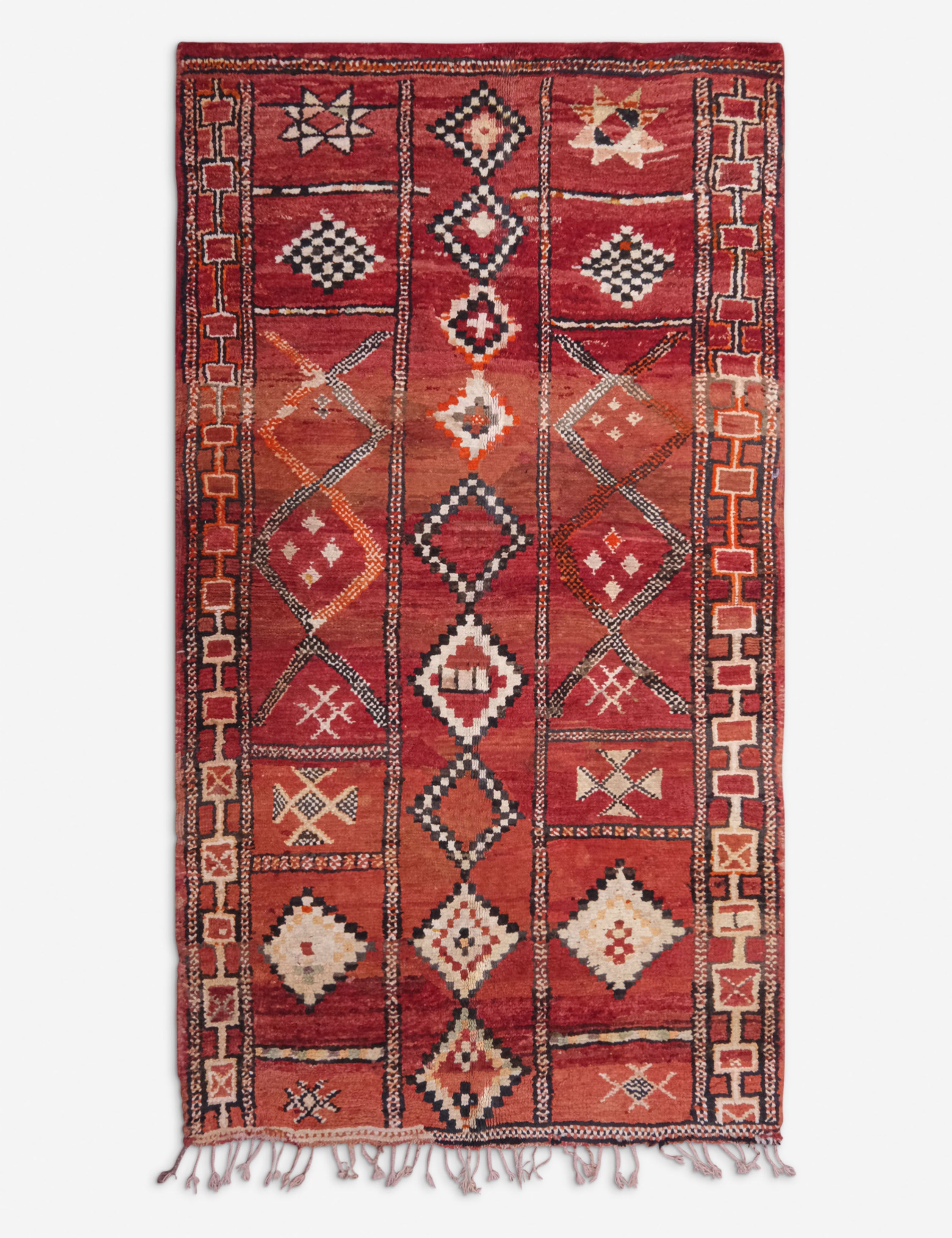 Vintage Moroccan Rug no. 74, 4' x 6'9in