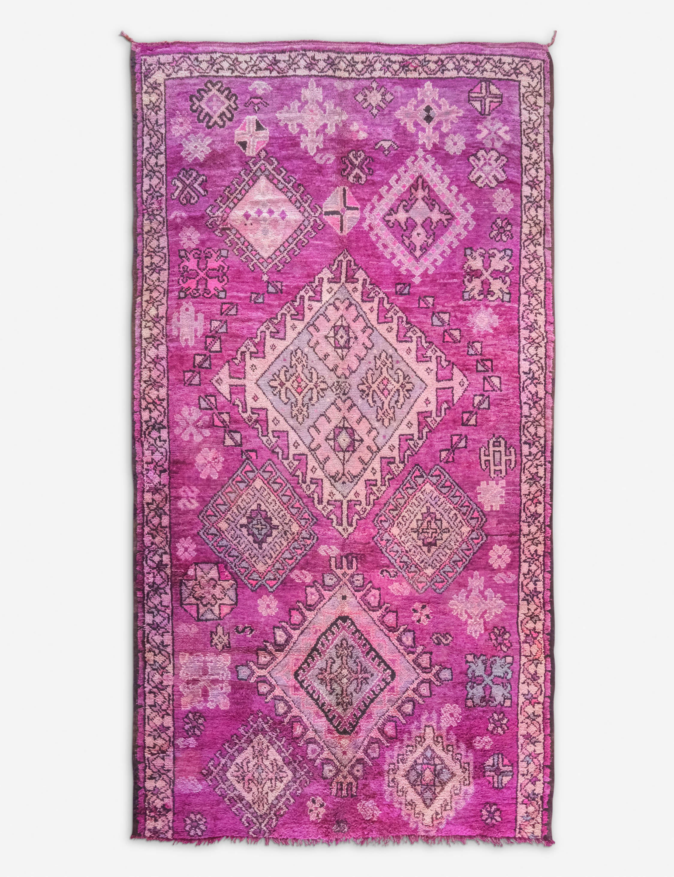 Vintage Moroccan Rug no. 75, 6'7in x 12'8