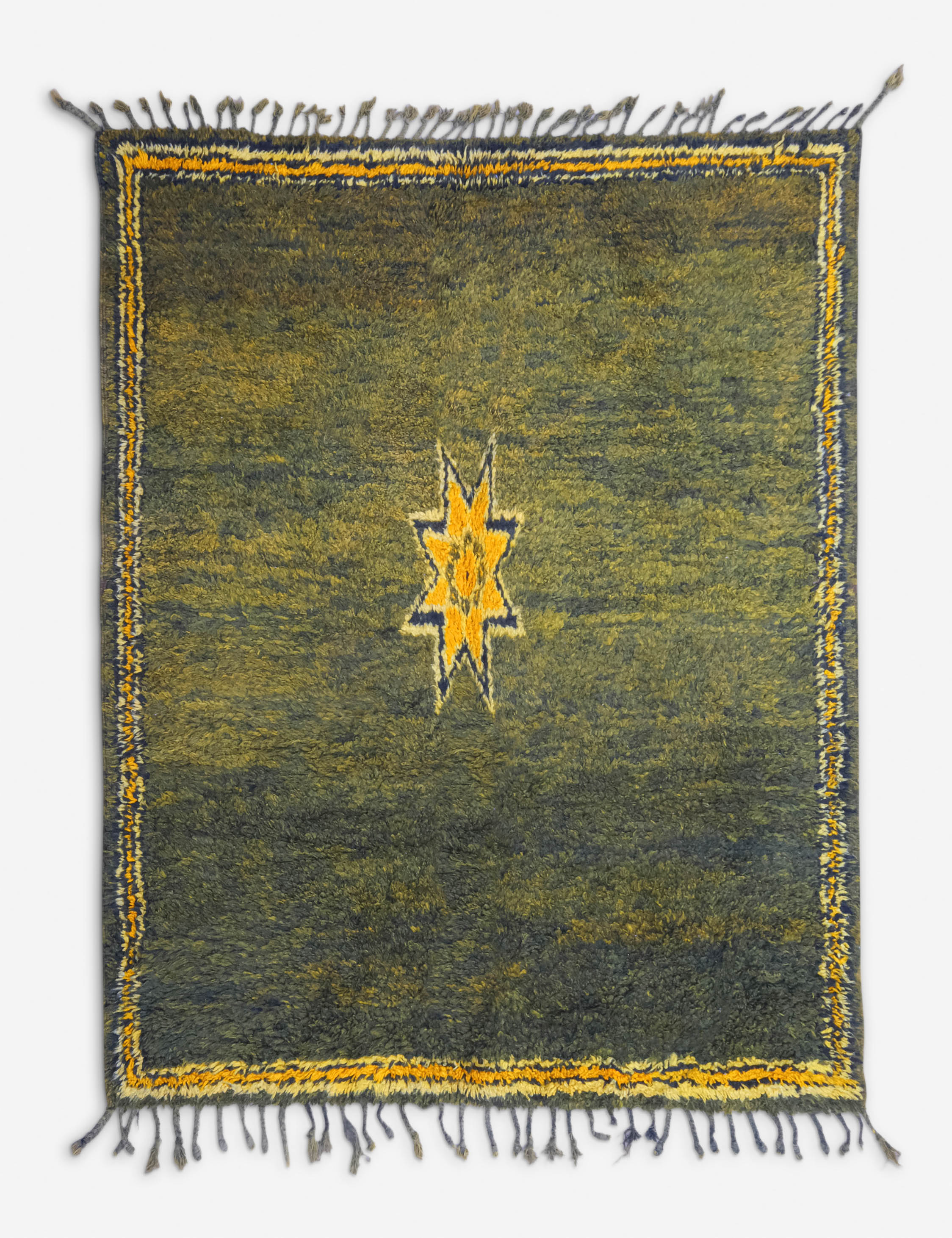 Vintage Moroccan Rug no. 77, 7' x 8'6in