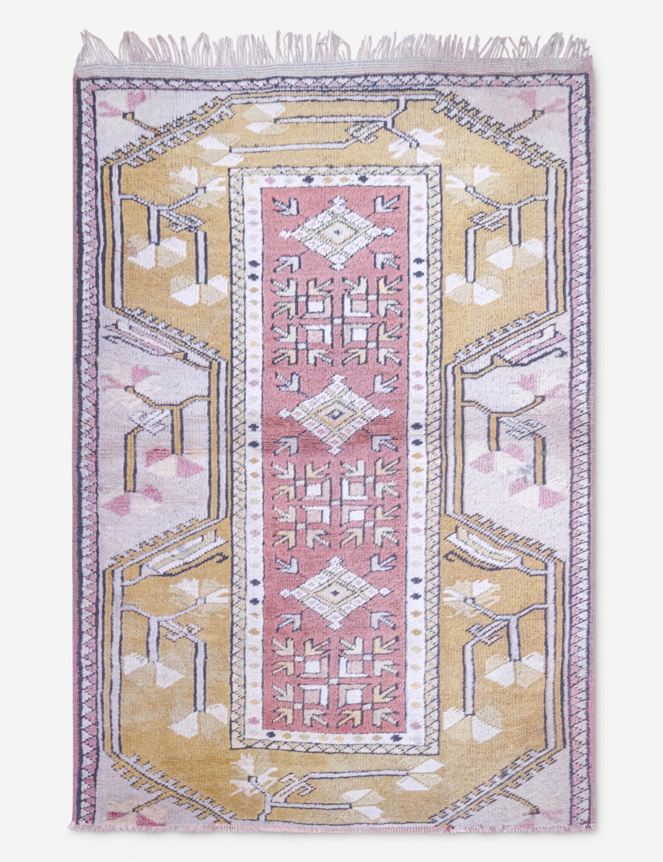 Vintage Moroccan Runner Rug no. 16, 2'9in x 4'1in