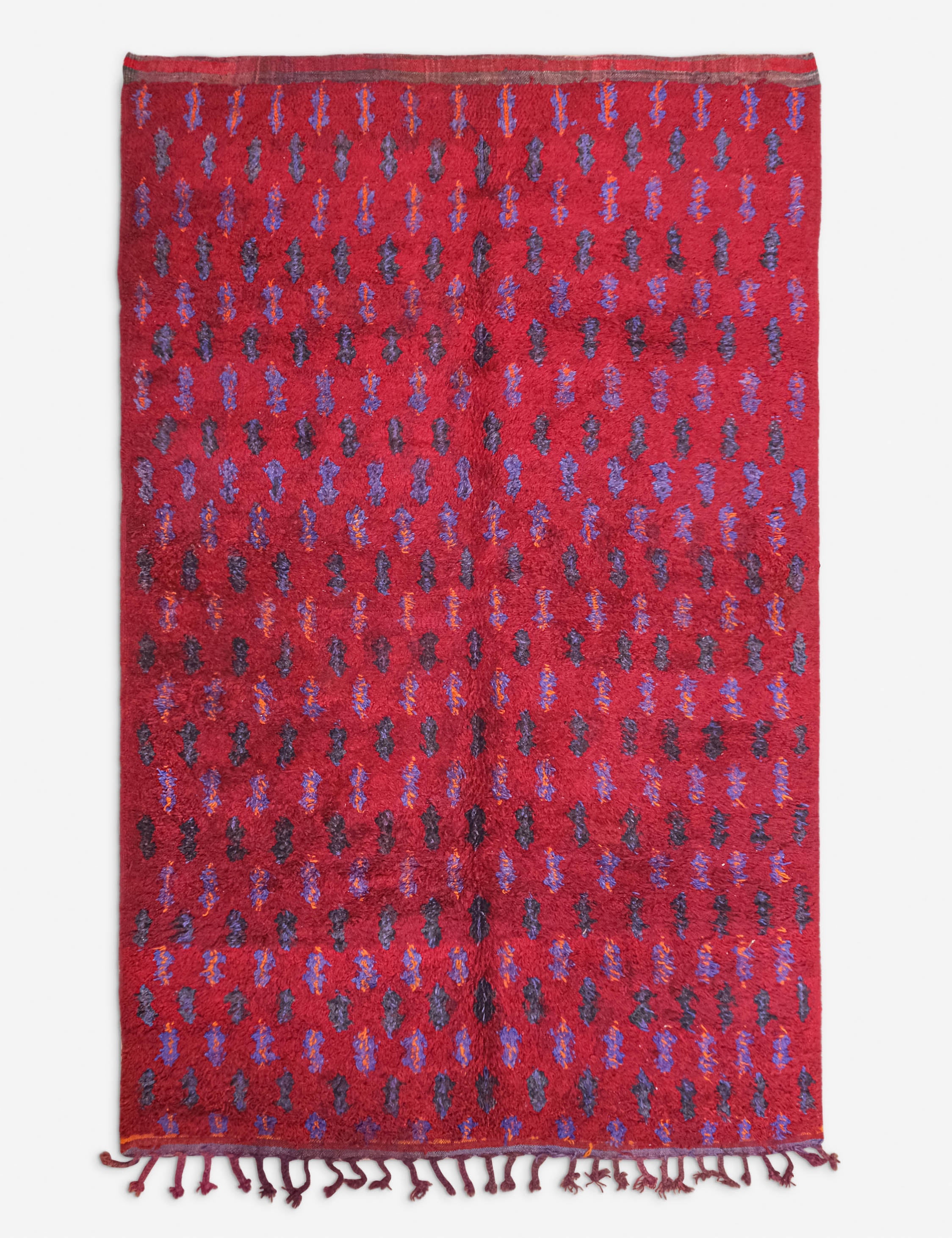 Vintage Moroccan Rug no. 93, 7'3in x 11'4in