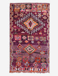 Vintage Moroccan Rug no. 94, 5'2in x 9'1in