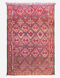 Vintage Moroccan Rug no. 95, 6'4in x 9'