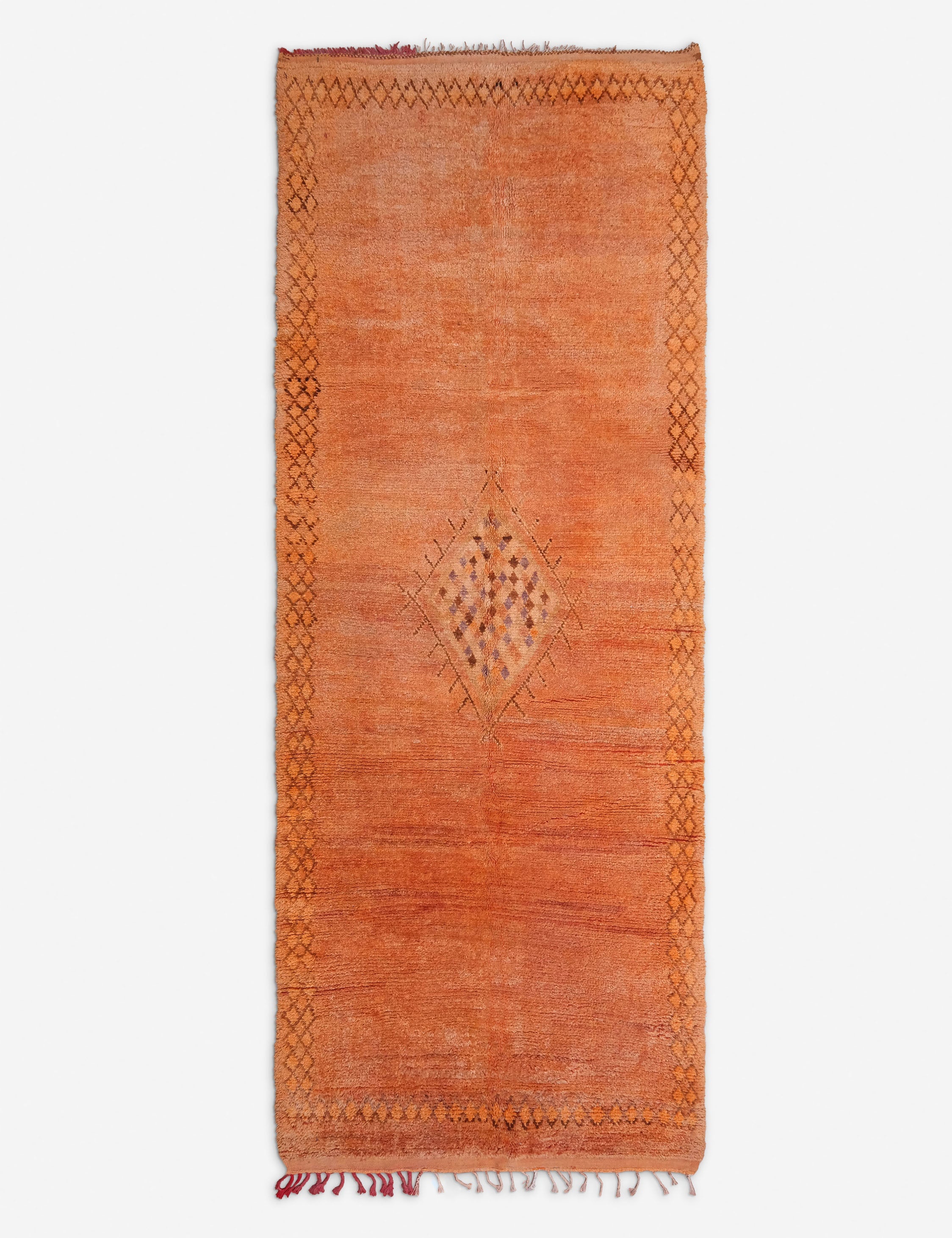 Vintage Moroccan Rug no. 99, 4'4in x 11'2in