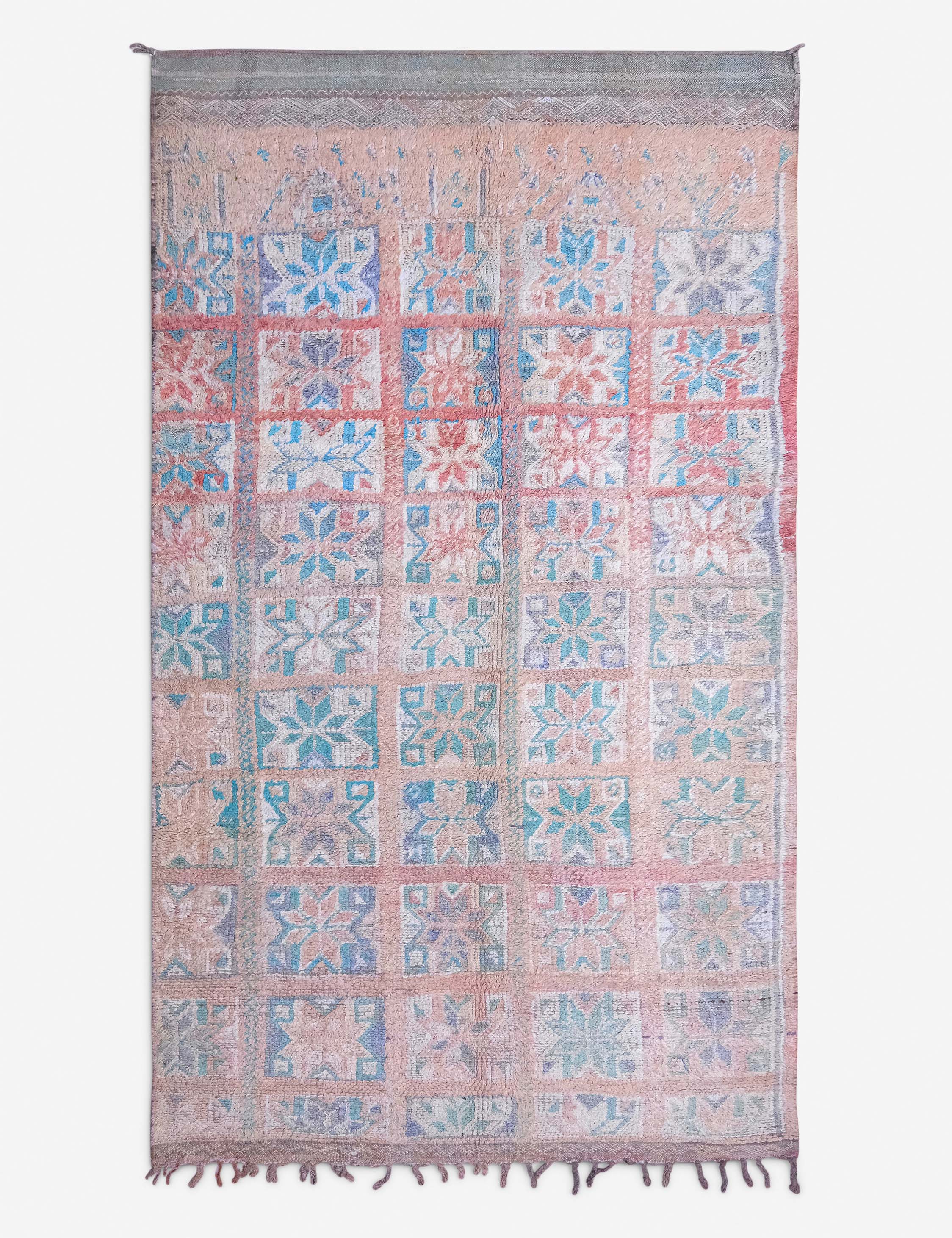 Vintage Moroccan Rug no. 103, 4'9in x 8'9in