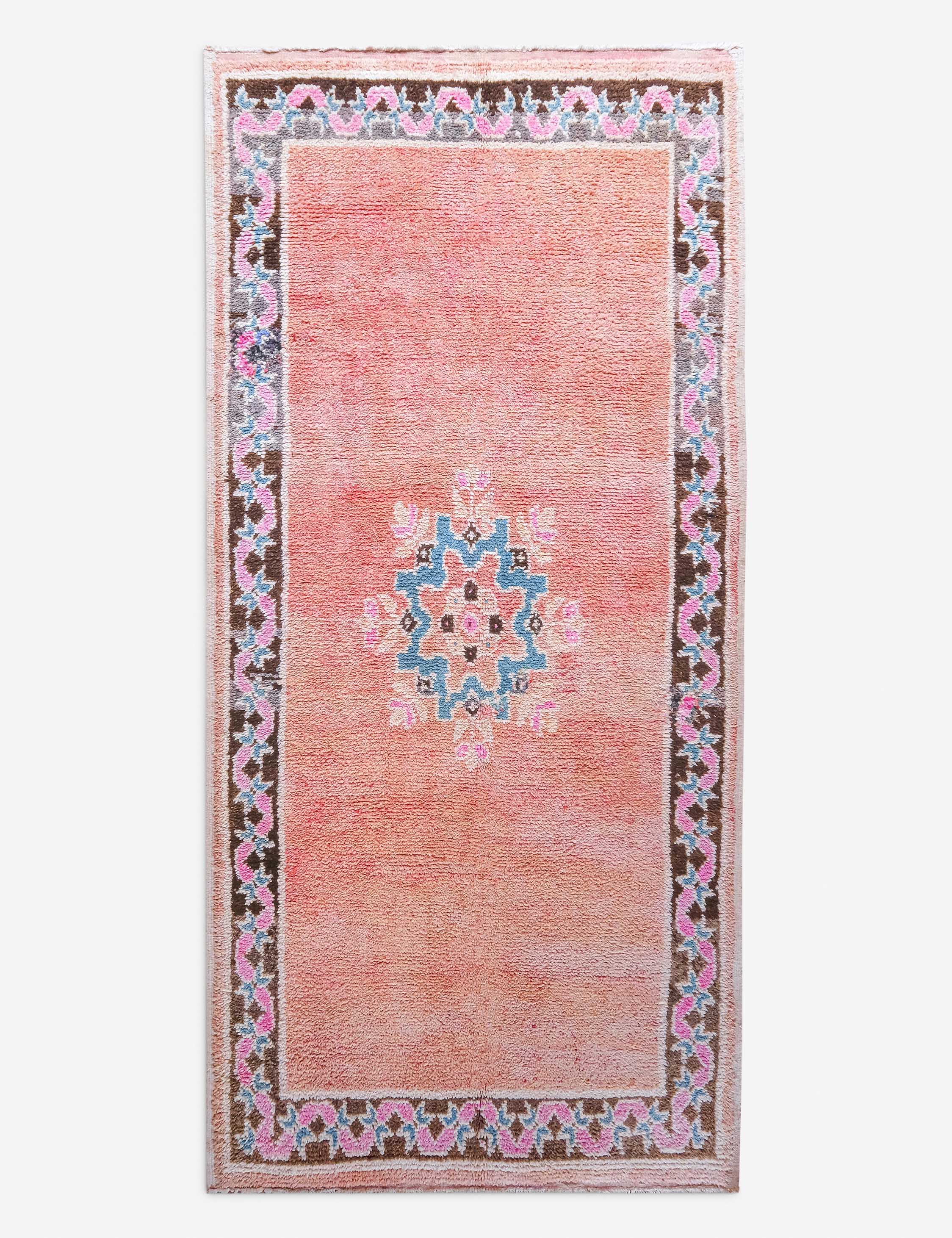 Vintage Moroccan Rug no. 104, 5'1in x 10'8in