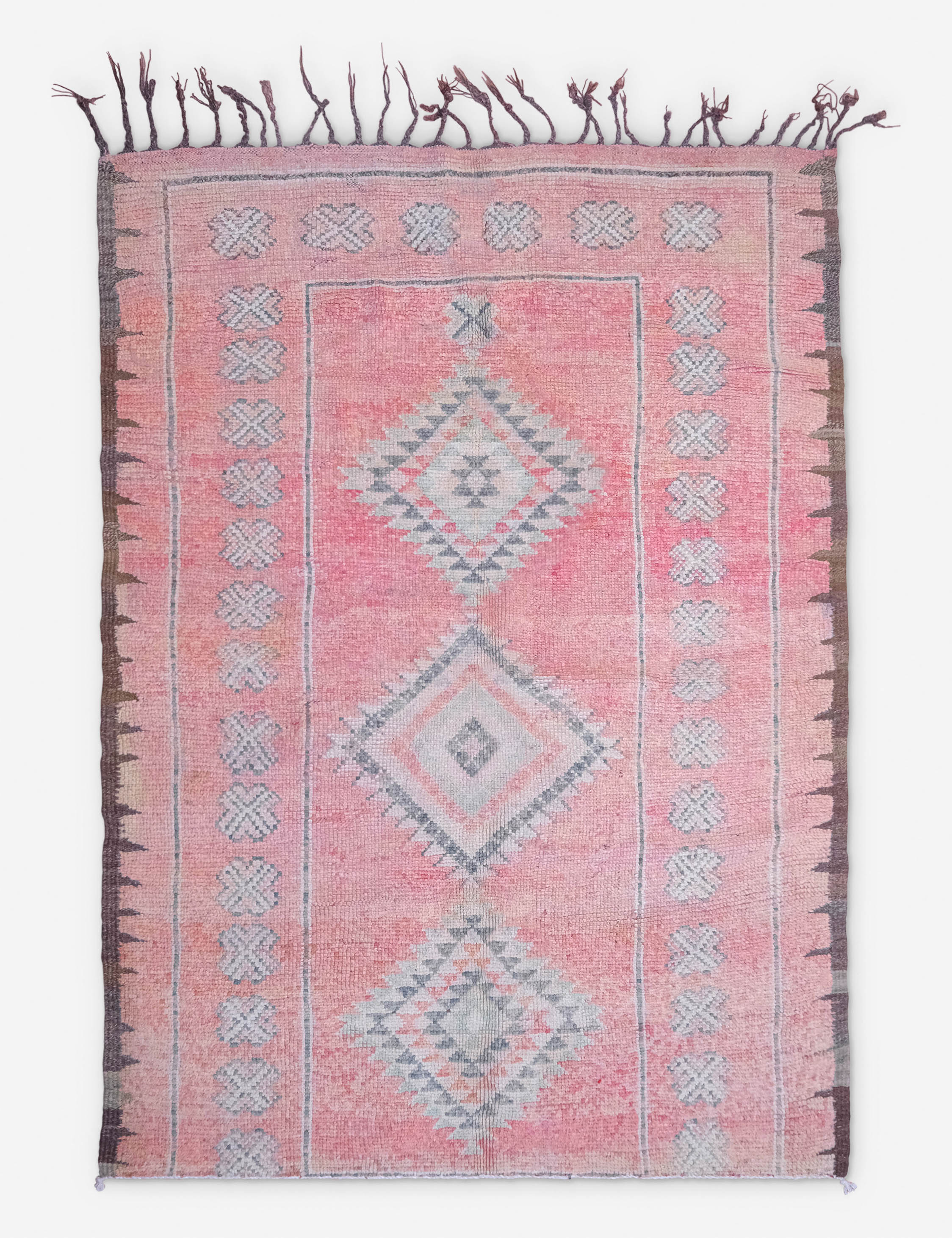Vintage Moroccan Rug no. 106, 5'3in x 7'7in
