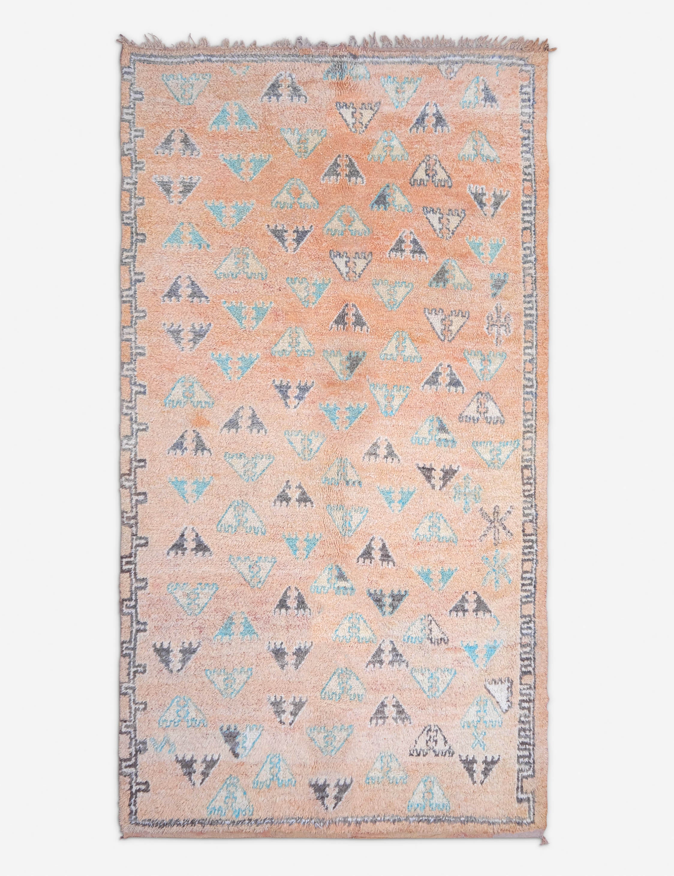 Vintage Moroccan Rug no. 109, 5'9in x 10'5in