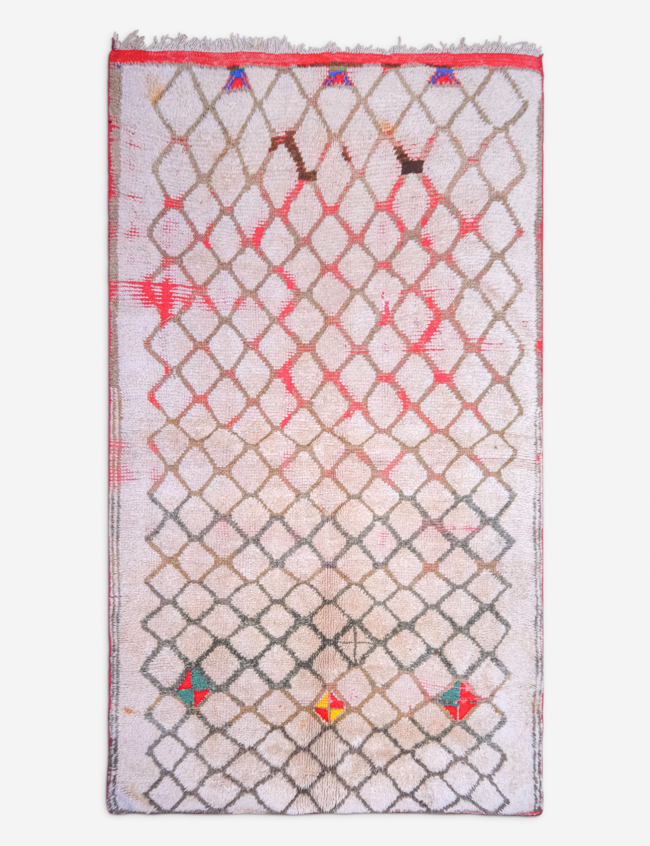 Vintage Moroccan Rug no. 70, 4'9in x 7'6in