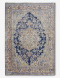 Vintage Turkish Hand-Knotted Wool Rug No. 538, 6'7in x 9'7in