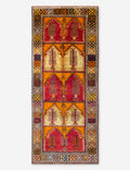 Vintage Turkish Hand-Knotted Wool Runner Rug No. 296, 5'6in x 13'1in