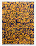 Vintage Turkish Hand-Knotted Wool Rug No. 544, 4'9in x 6'7in