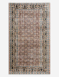Vintage Turkish Hand-Knotted Wool Rug No. 549, 4' x 6'9in