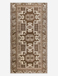 Vintage Turkish Hand-Knotted Wool Rug No. 553, 3'4in x 6'3in