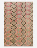 Vintage Turkish Hand-Knotted Wool Rug No. 558, 3'7in x 5'9in