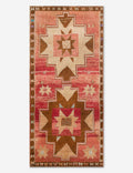 Vintage Turkish Hand-Knotted Wool Runner Rug No. 298, 5'9in x 12'5in