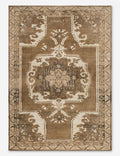 Vintage Turkish Hand-Knotted Wool Rug No. 560, 7'11in x 9'7in