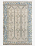 Vintage Turkish Hand-Knotted Wool Rug No. 562, 6'4in x 9'3in