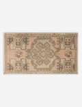 Vintage Turkish Hand-Knotted Wool Mini Rug No. 314, 1'6in x 2'9in