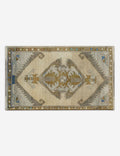 Vintage Turkish Hand-Knotted Wool Mini Rug No. 318, 1'7in x 2'8in