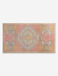 Vintage Turkish Hand-Knotted Wool Mini Rug No. 327, 1'5in x 3'2in