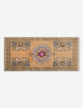 Vintage Turkish Hand-Knotted Wool Mini Rug No. 328, 1'5in x 3'5in