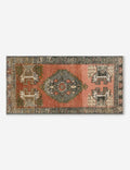 Vintage Turkish Hand-Knotted Wool Mini Rug No. 329, 1'6in x 3'4in