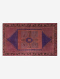 Vintage Turkish Hand-Knotted Wool Mini Rug No. 337, 1'5in x 2'4in