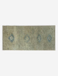 Vintage Turkish Hand-Knotted Wool Mini Rug No. 342, 1'1in x 2'5in