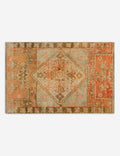 Vintage Turkish Hand-Knotted Wool Mini Rug No. 345, 1'6in x 2'3in