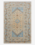 Vintage Turkish Hand-Knotted Wool Rug No. 564, 6'5in x 9'1in