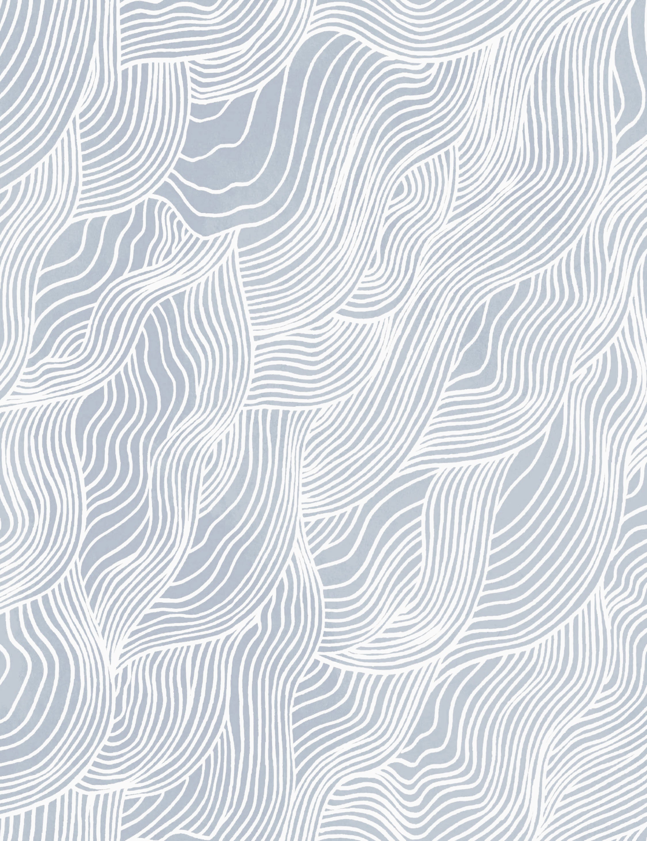 Alina Wallpaper Swatch, Blue