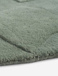 Ascani Hand-Tufted Wool Rug Swatch, Seafoam