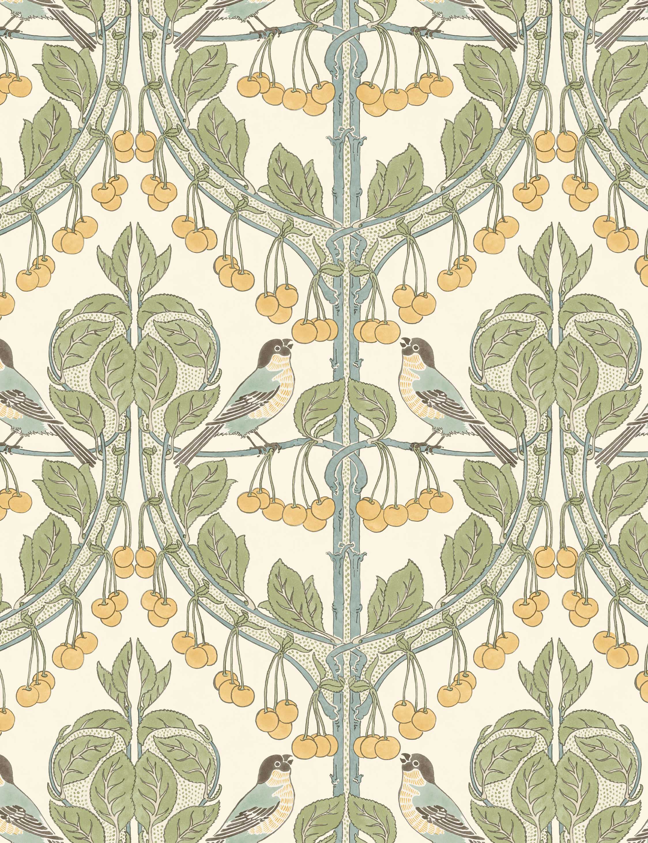 Linfield Wallpaper Swatch, Aqua