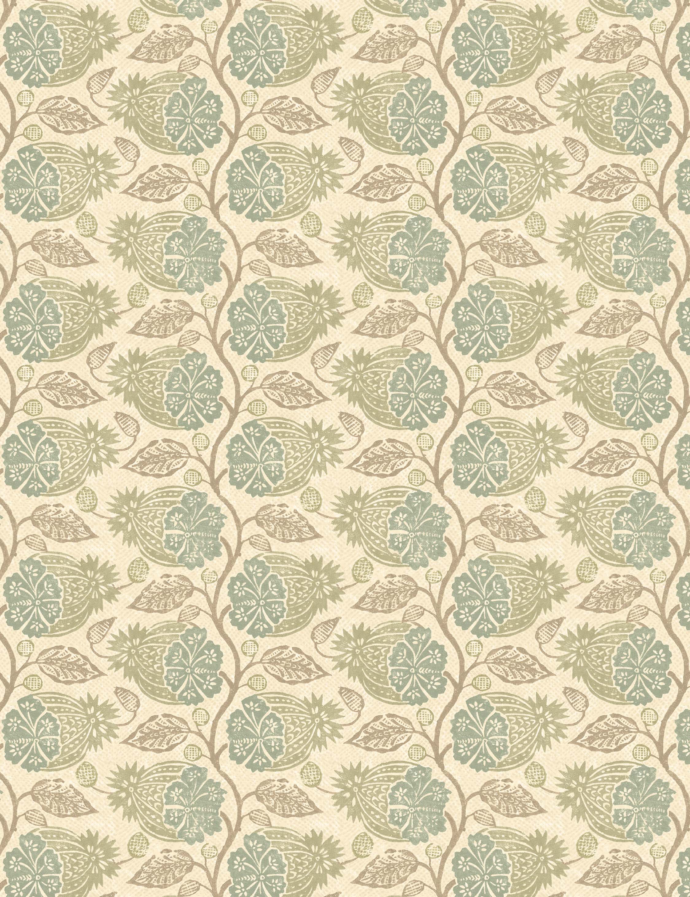 Thackery Wallpaper Swatch, Aqua