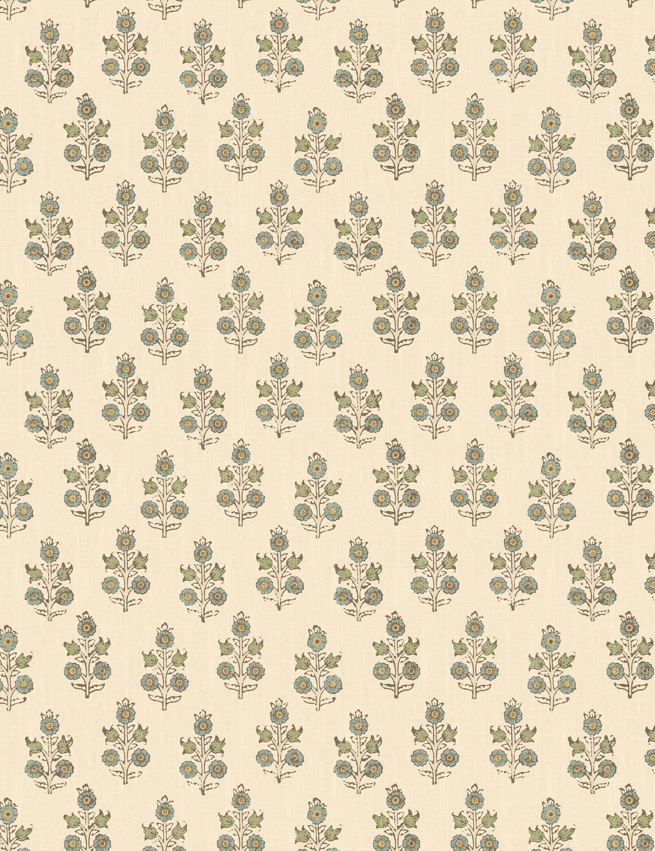 Dorset Wallpaper Swatch, Aqua