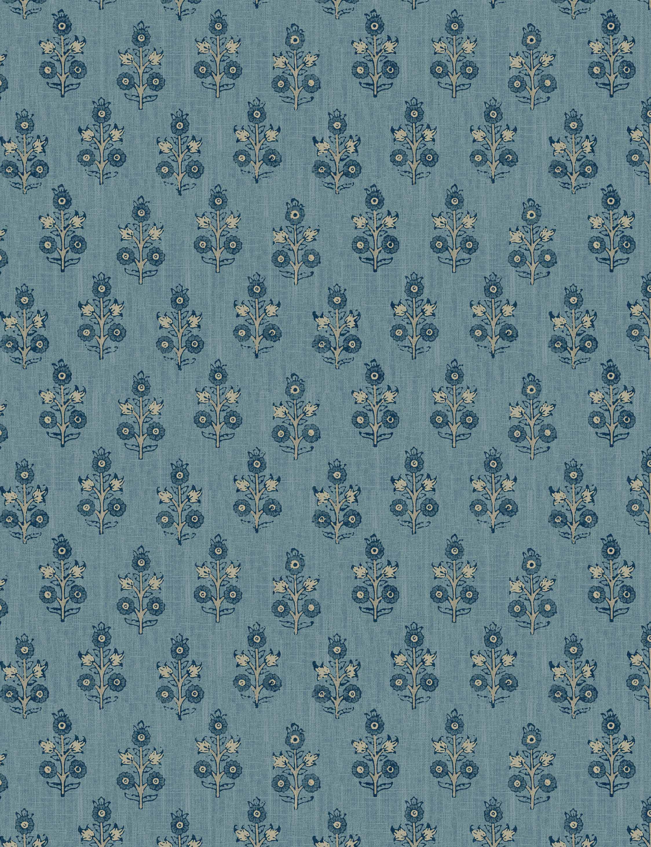 Dorset Wallpaper Swatch, Blue
