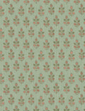 Dorset Wallpaper Swatch, Blush and Aqua