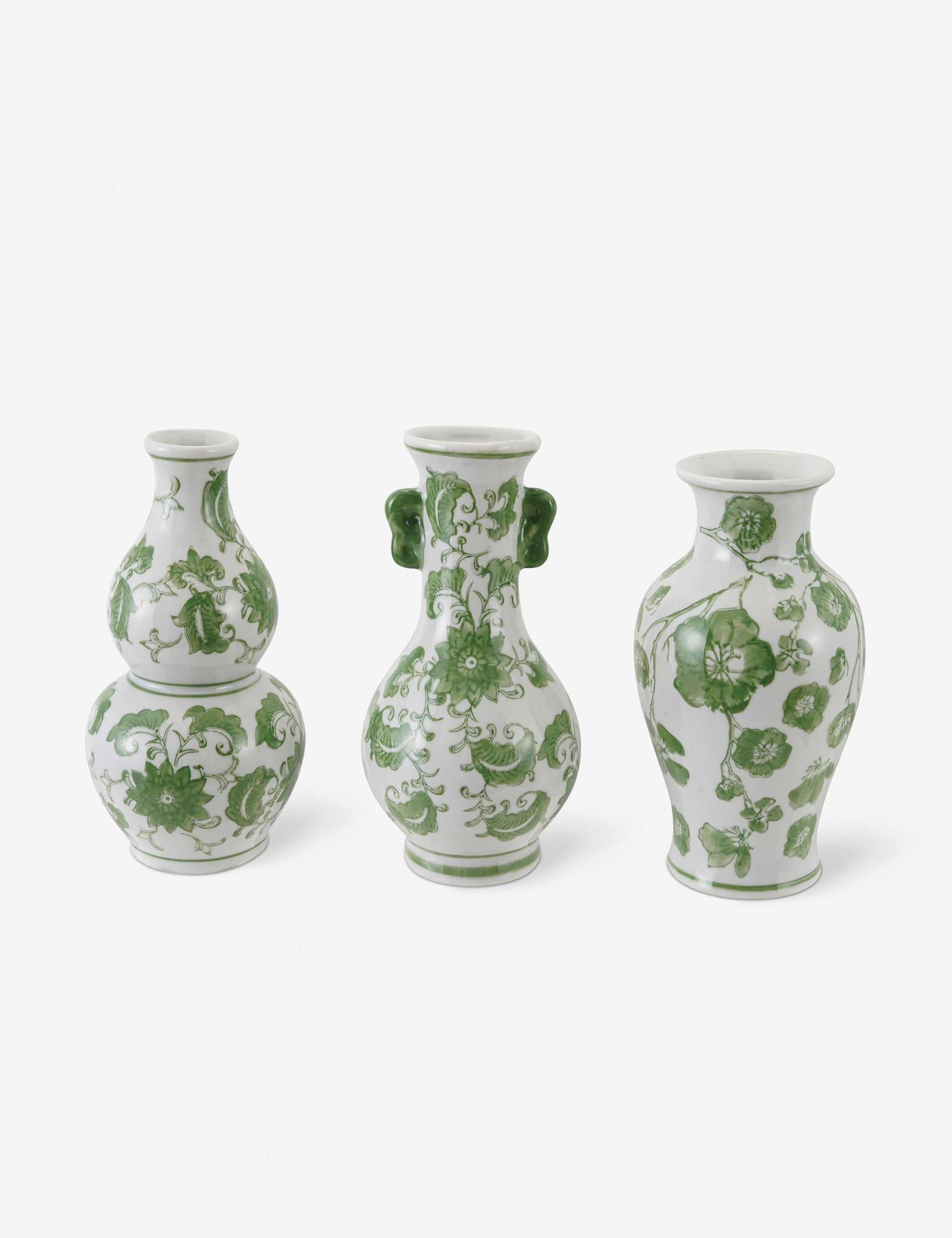 Quito Hand-Painted Vases (Set of 3)