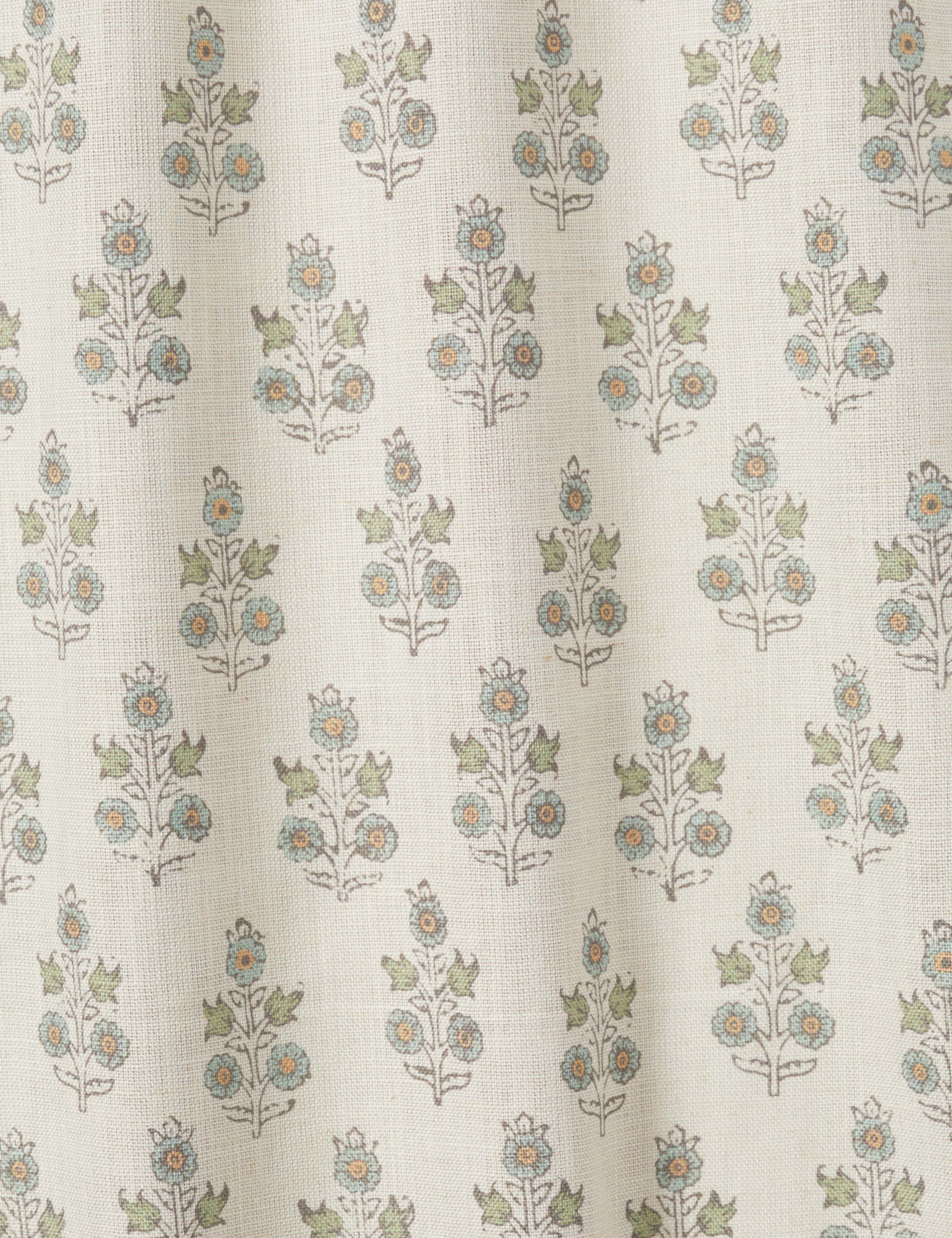 Dorset Viscose Fabric Swatch, Aqua