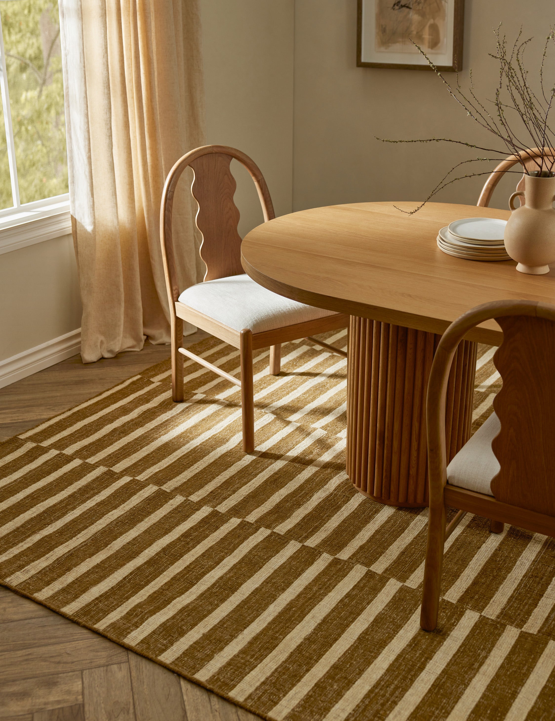 Keady Handwoven Wool-Blend Rug Swatch