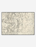 Topographic Tracks Wall Art