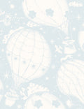 Ballongerna Wallpaper Swatch, Light Blue