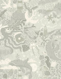 Havet Wallpaper Swatch, Light Blue