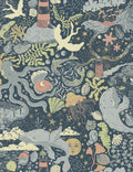 Havet Wallpaper Swatch, Dark Blue