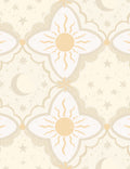 Sol & Mane Wallpaper Swatch, Tangerine