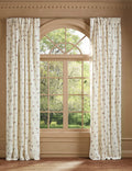 Mayfair Pleated Linen Curtain Panel by Heidi Caillier